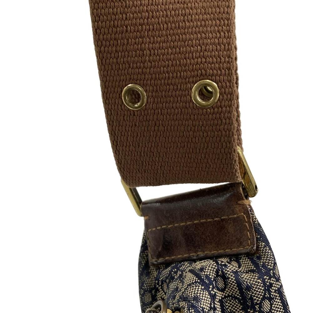 Christian Dior DIOR/ChristianDior Street Chic, Trotter Shoulder Bag Navy Cream - Picture 10 of 15